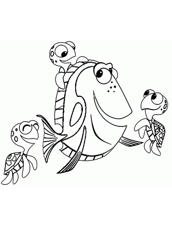 44+ Whimsical Nemo Coloring Pages Cute