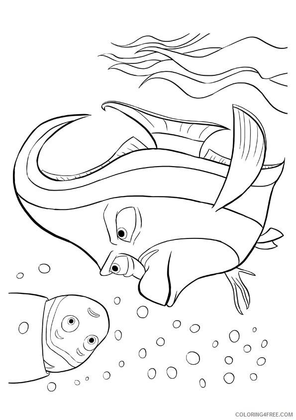 46+ Adorable Nemo Coloring Pages Realistic