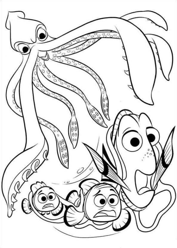 46+ Lovely Nemo Coloring Pages Download FREE