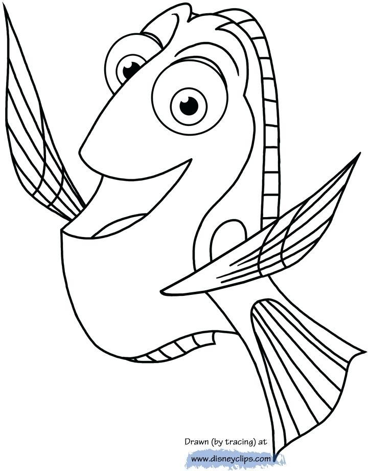 32+ Simple Nemo Coloring Pages with Simple Outline