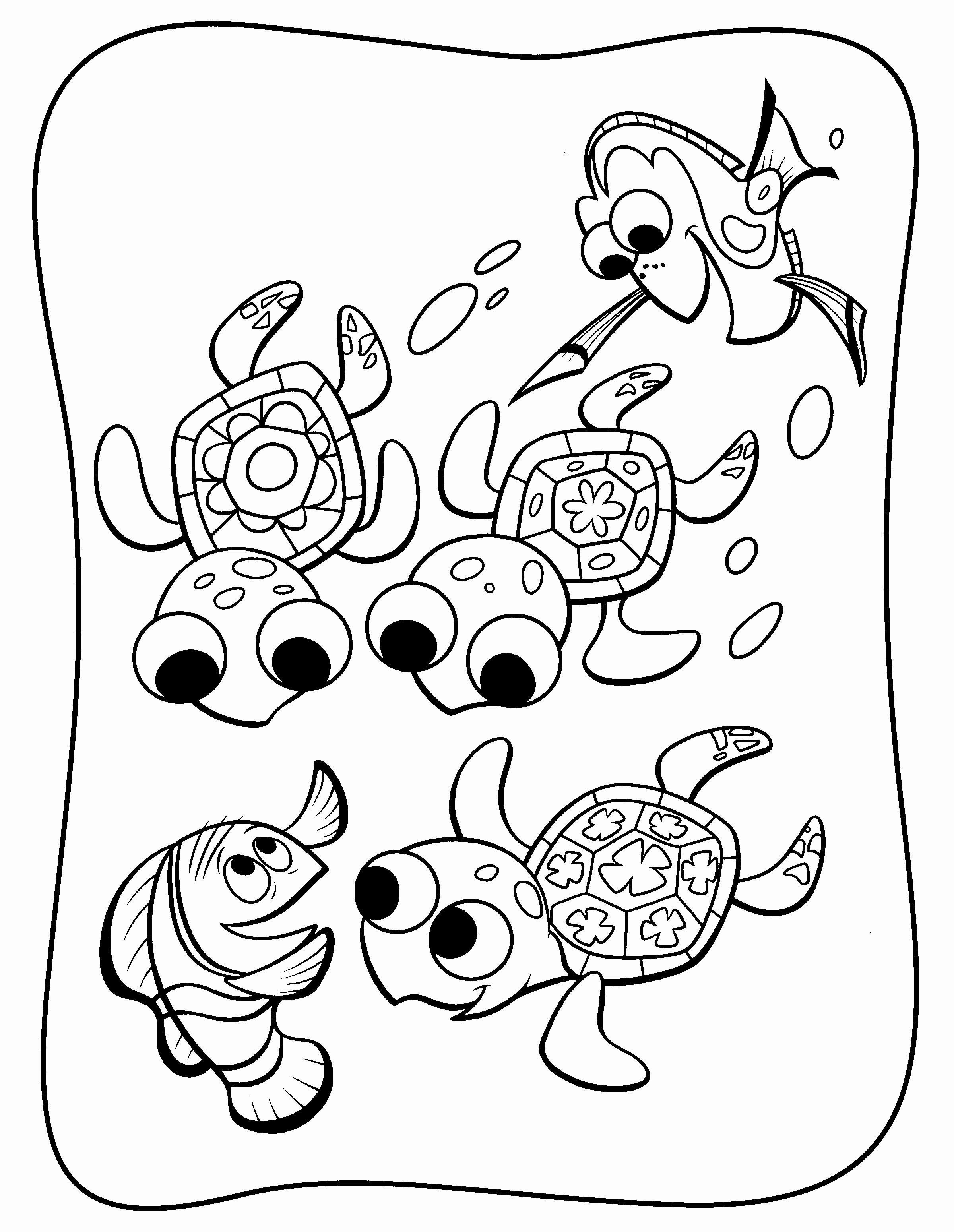 36+ Funtastic Nemo Coloring Pages for Kids and Adult