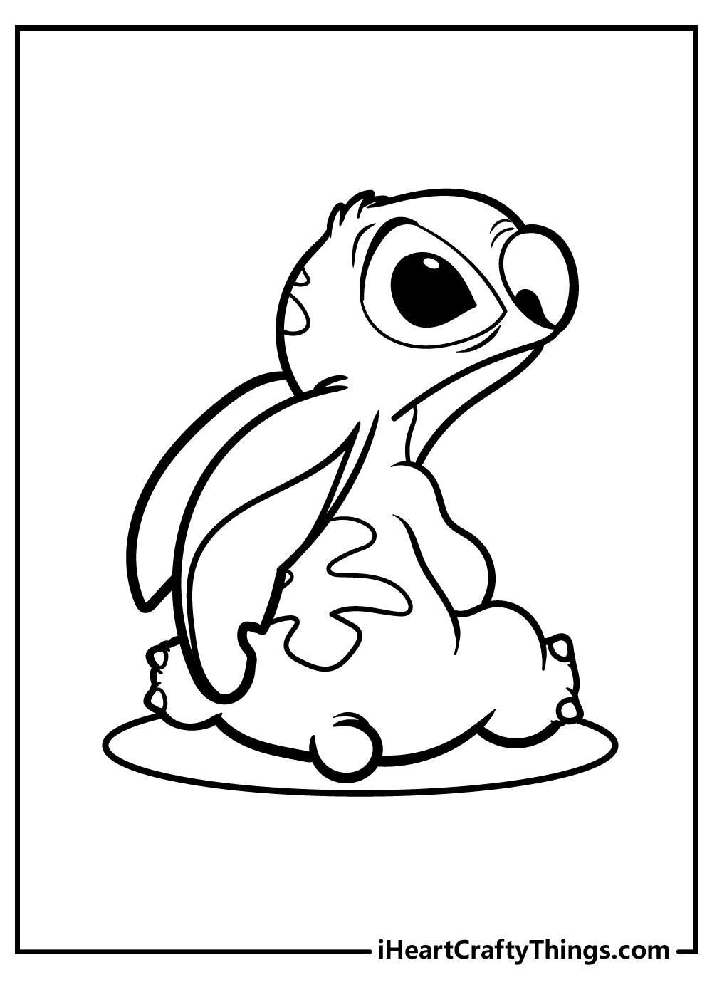 166+ Creative Angry Stitch Coloring Page Printable