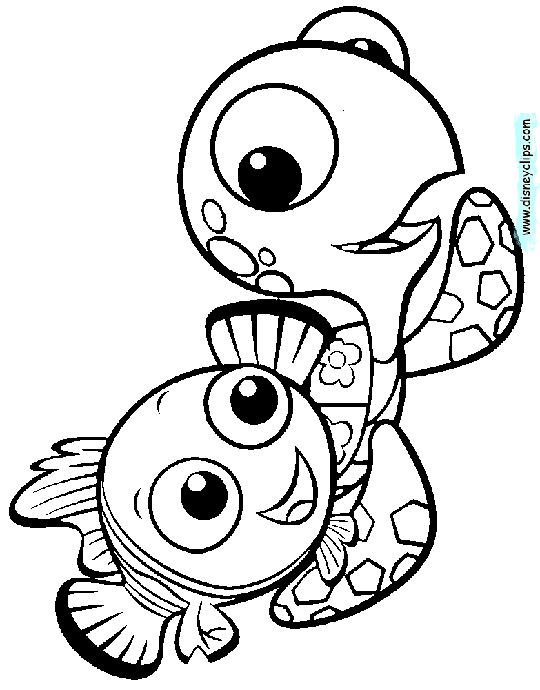 40+ Detailed Nemo Coloring Pages Realistic