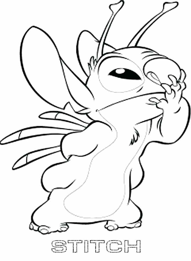 55+ Dazzling Angry Stitch Coloring Page Printable