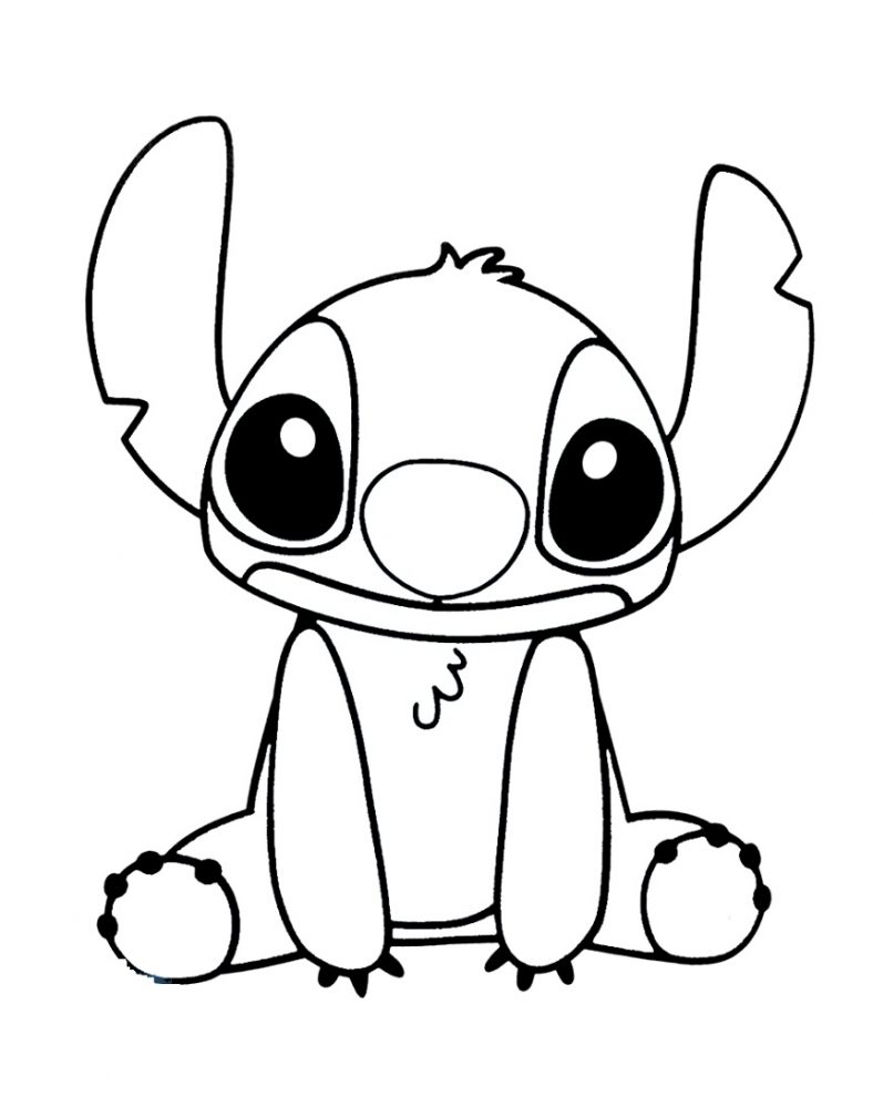 89+ Enchanting Angry Stitch Coloring Page Printable