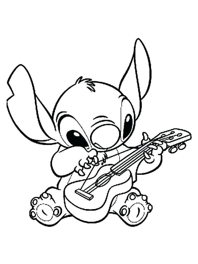 177+ Magical Adorable Stitch Coloring Pages Printable