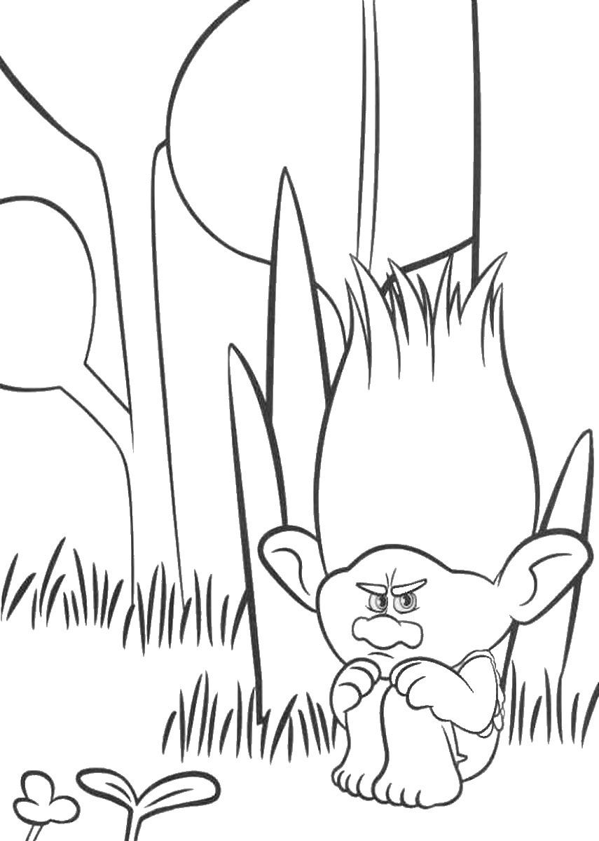 48+ Lovely Trolls Coloring Pages for Kids and Adult