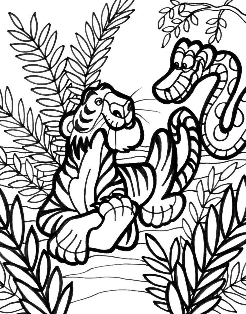 35+ Inspiring Animal Coloring Pages Cute