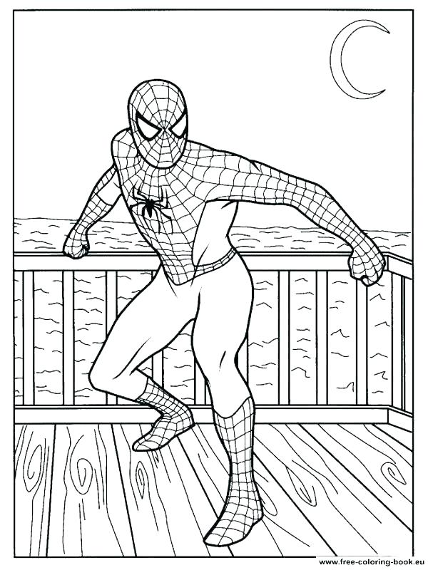 10 Amazing Spiderman 2 Coloring Pages 3