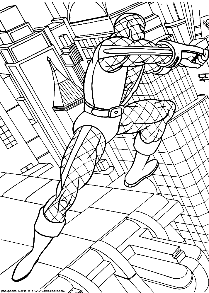 10 Kids Coloring Pages Free Printable Spiderman 5