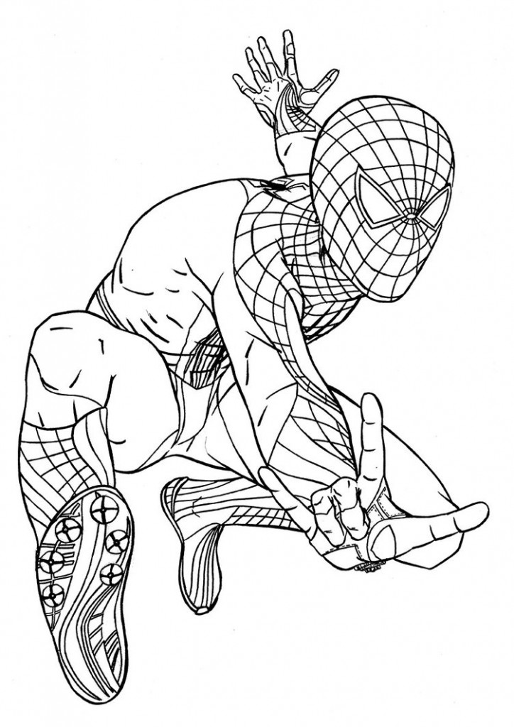 10 Spider-Man Coloring Printables 3