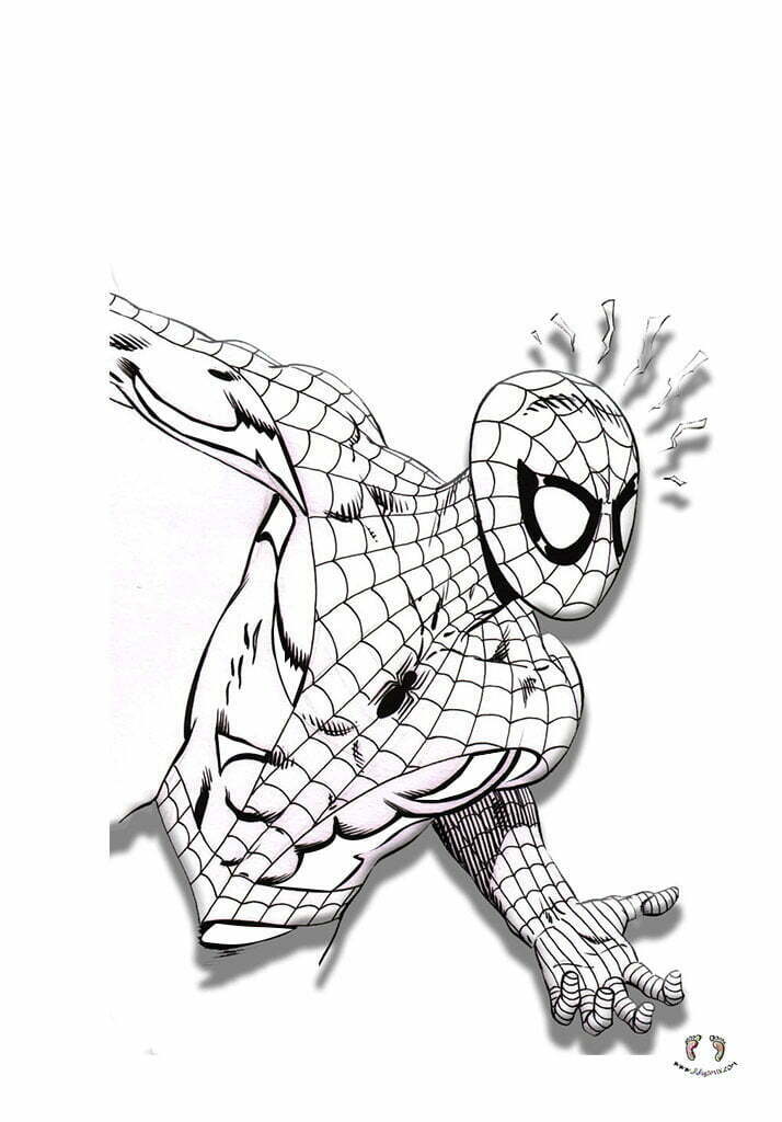 10 Spider-Man Coloring Printables 5