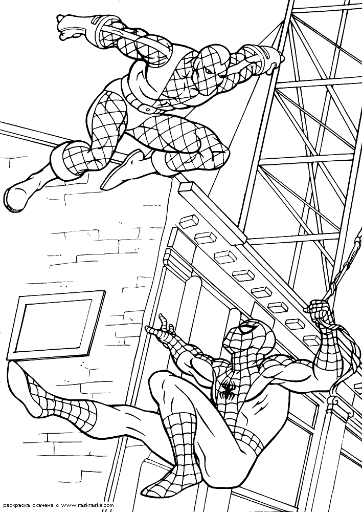 10 Spider-Man Coloring Printables 6