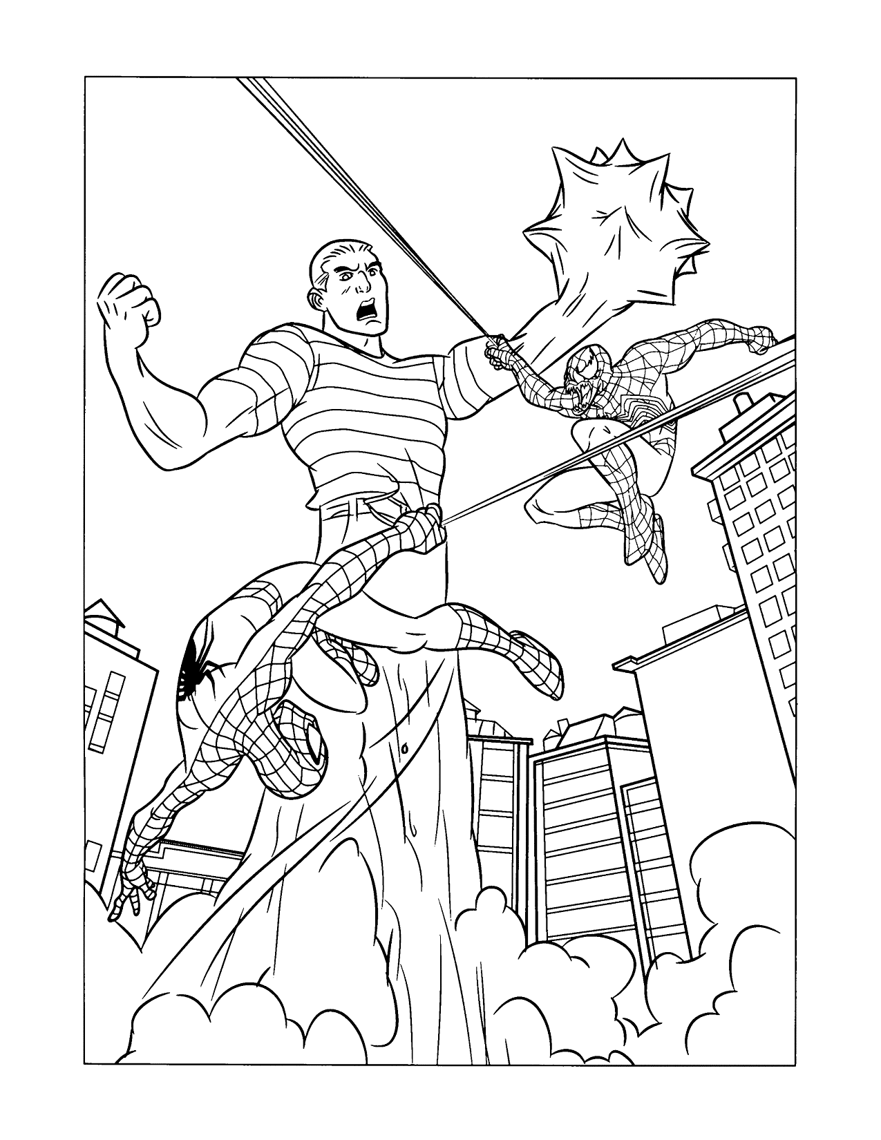 10 Spiderman And Mary Jane Coloring Pages 9