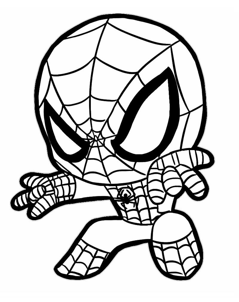 41+ Download Spiderman Coloring Pages Colored