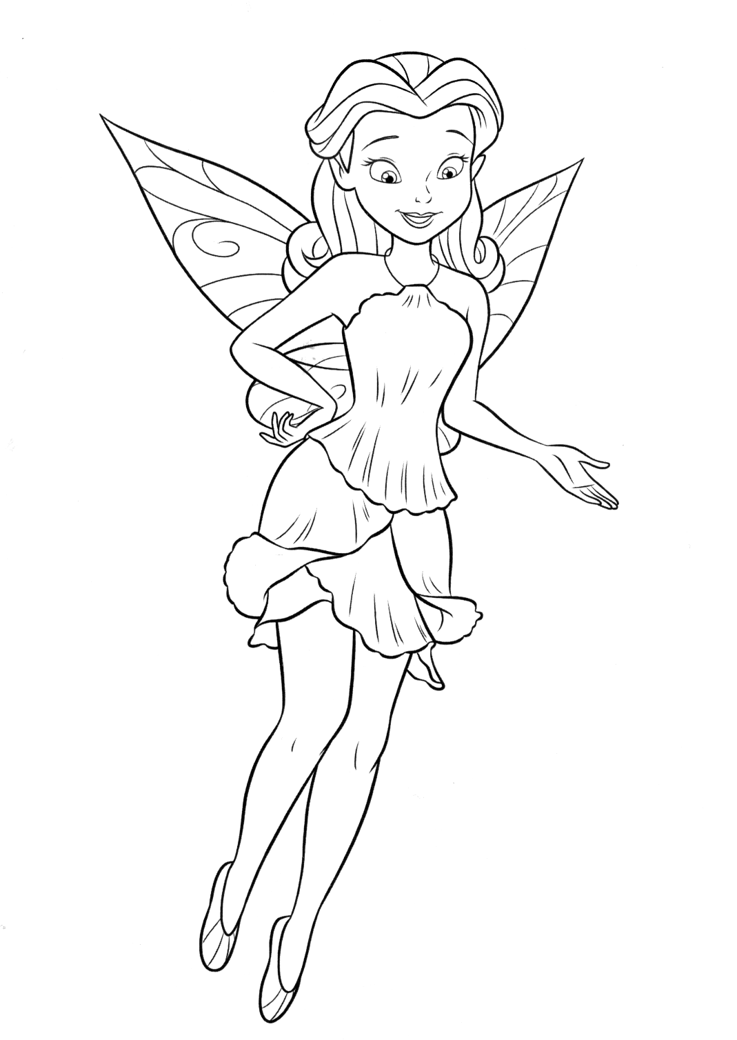 34+ Top Fairy Coloring Pages Book Pages