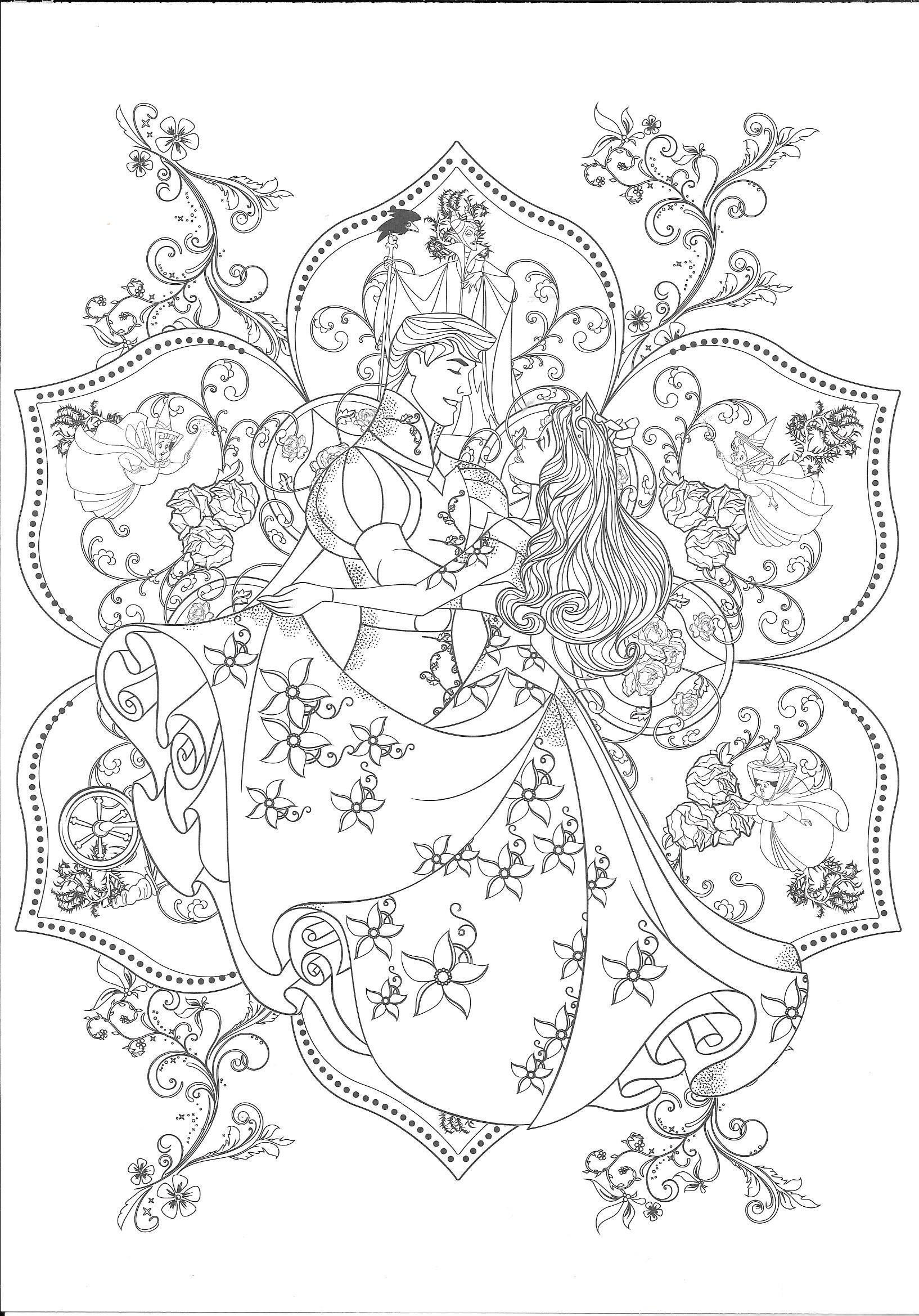 32+ Free Disney Coloring Pages Colored