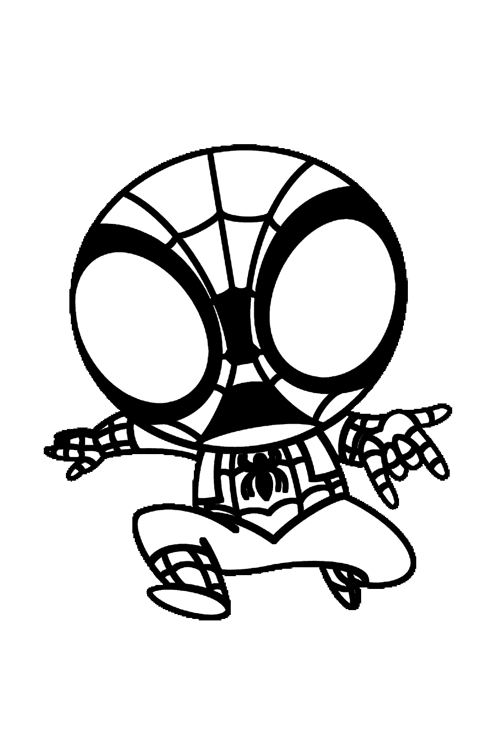 33+ Free Thanksgiving Coloring Pages Spiderman Sketch