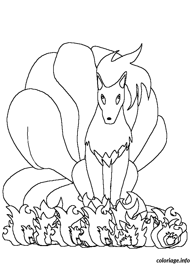 20 Pokemon Coloring Pages Ninetails