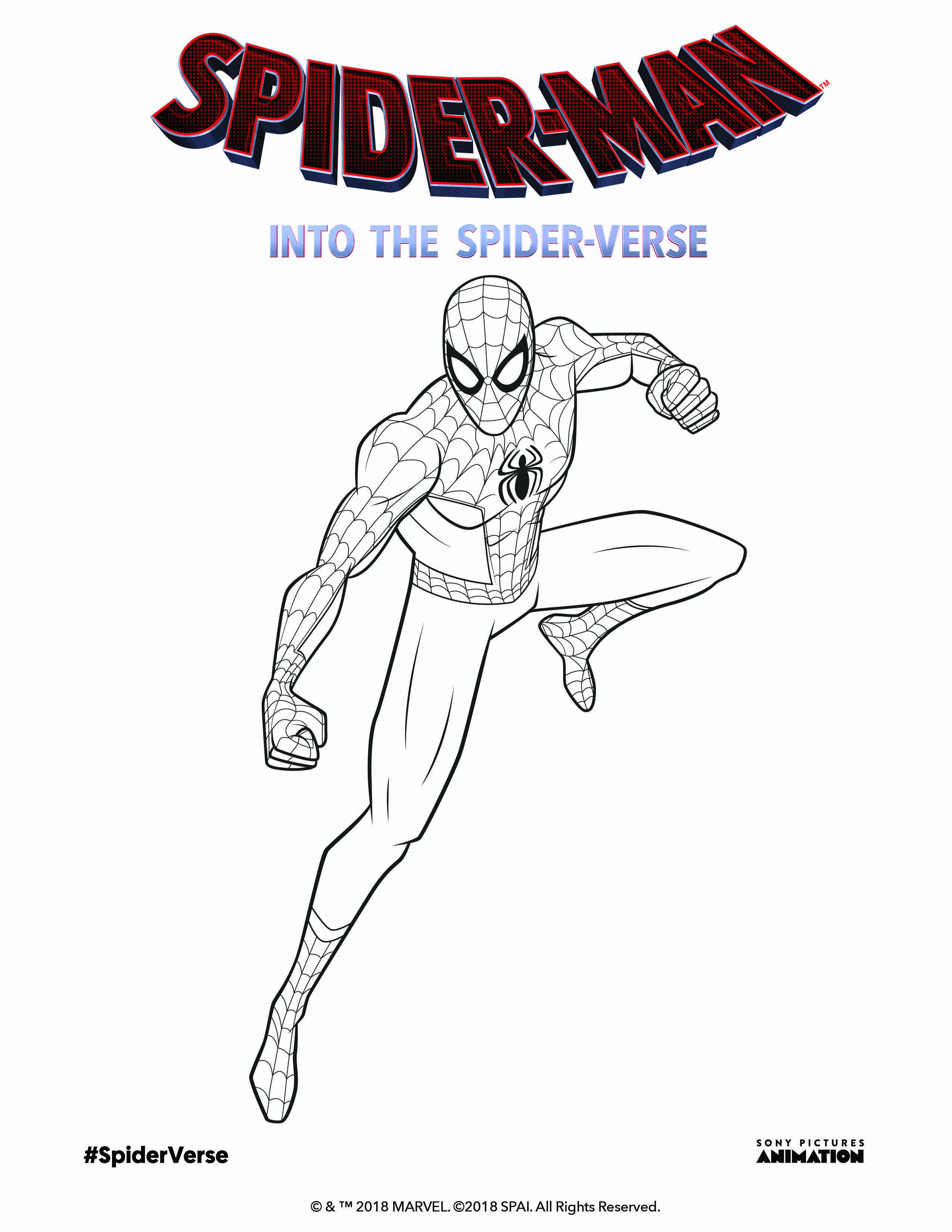 37+ Download Peter Parker Coloring Sketch