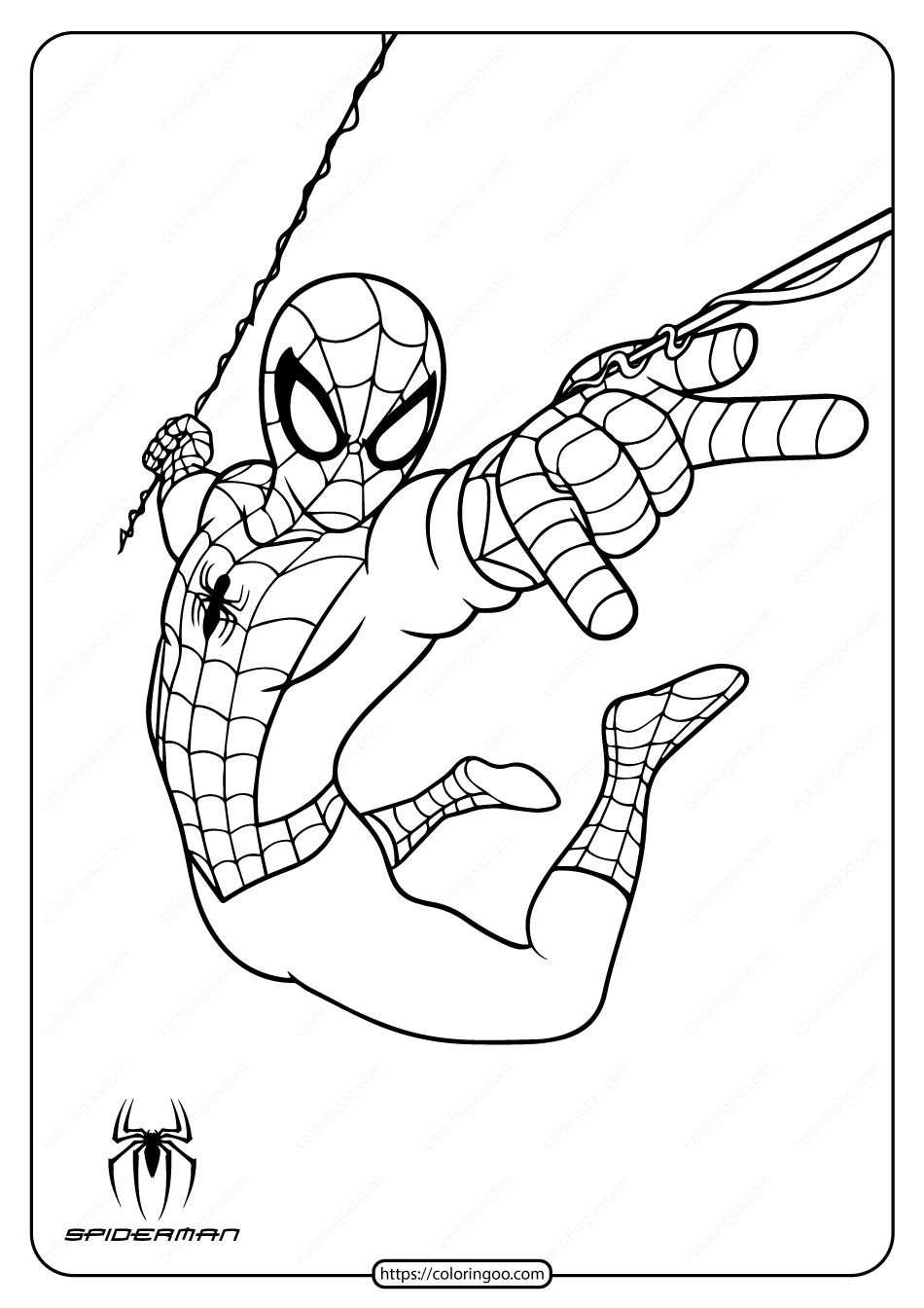 41+ Printable Spiderman Coloring Pages Valentines Book Pages