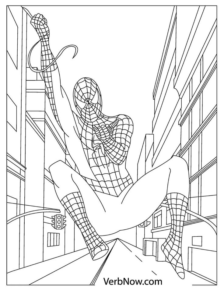 10 Creative Spider-Man Hand Coloring Pages to Download