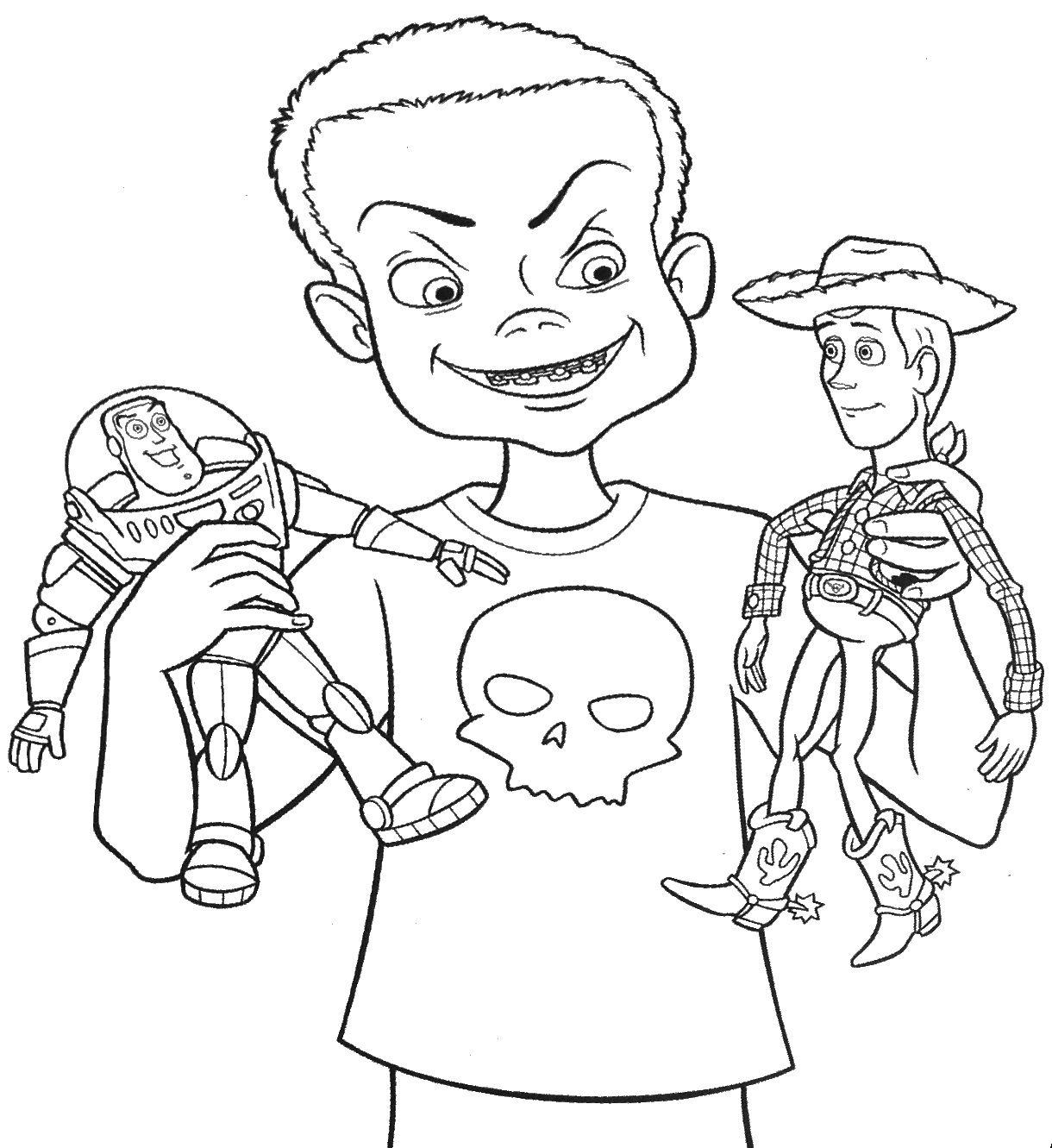 39+ Unique Toy Story Coloring Pages for Kids