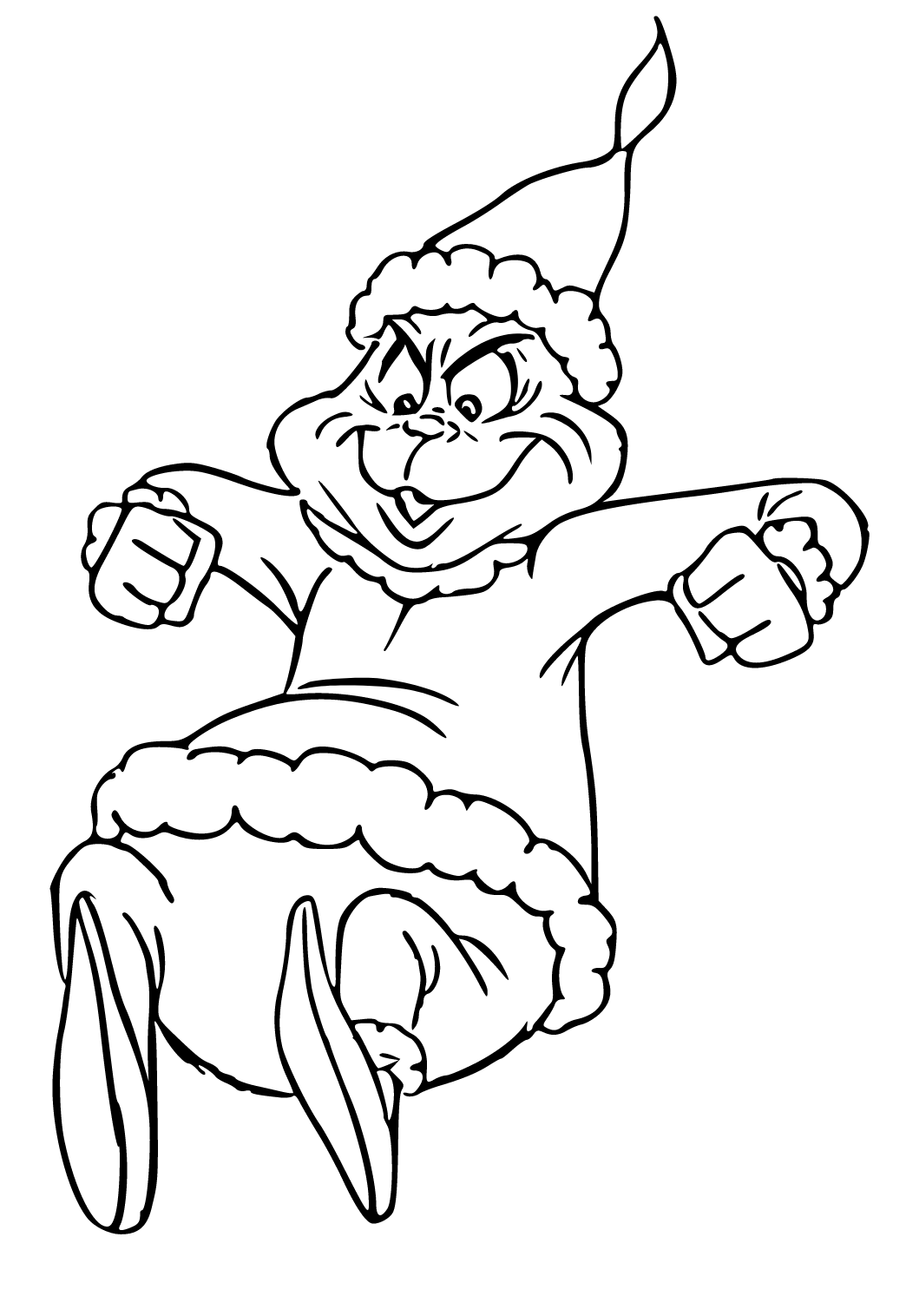 39+ Download Grinch Coloring Pages Sketch