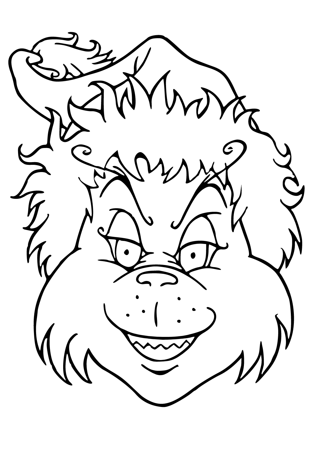 40+ Download Grinch Coloring Pages for Kids