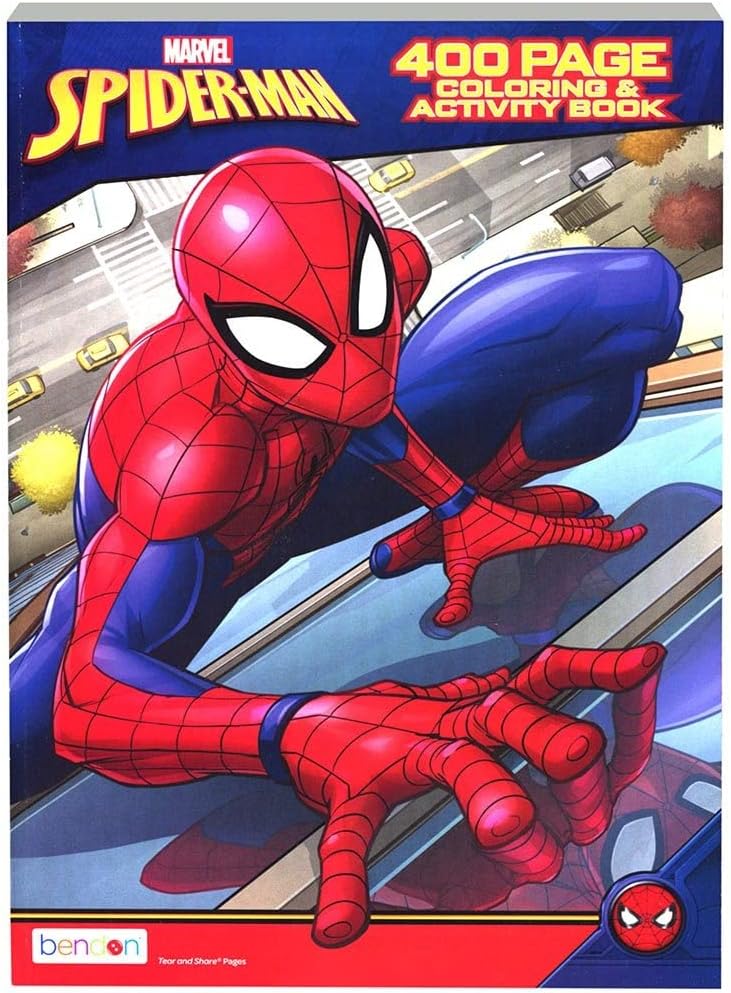 10 Spiderman Coloring Books on Amazon: Unleash Your Inner Web-Slinger