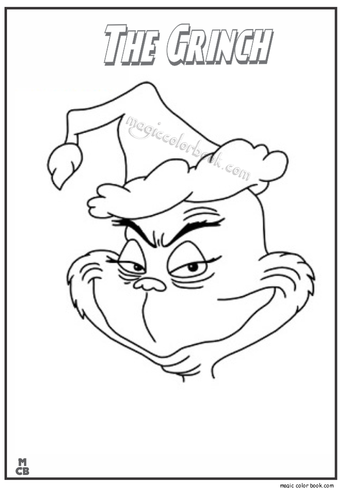 32+ Free Grinch Coloring Pages Sketch