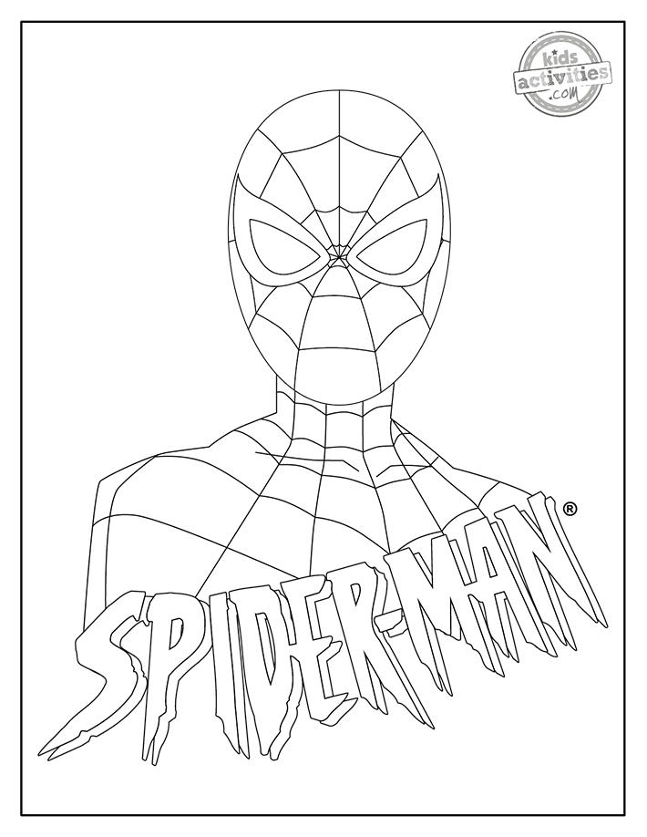 37+ Download Spiderman Easter Coloring Pages Free Printable