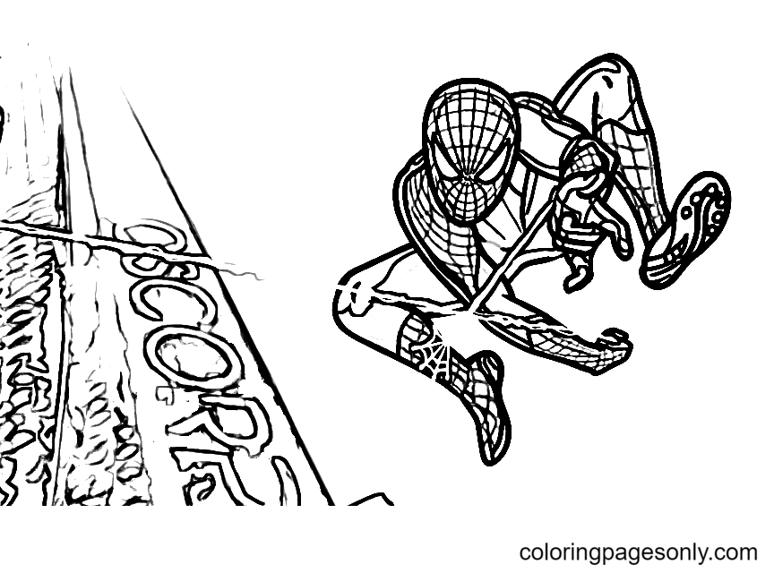 10 Andrew Garfield Spiderman Coloring Pages to Unleash Your Inner Superhero