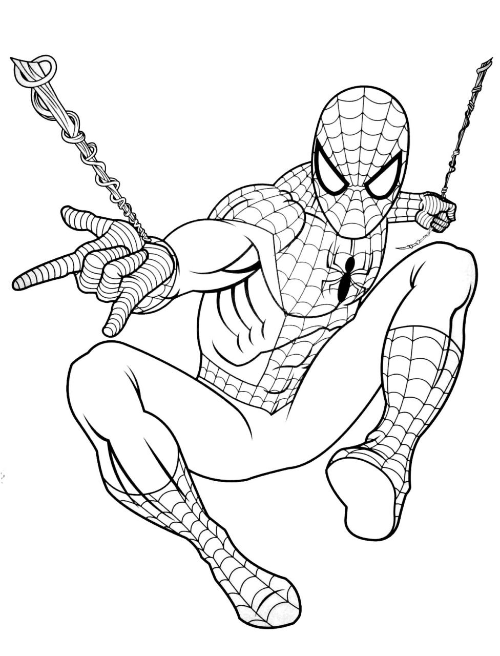 10 Creative Spider-Man Coloring Pages for Girls: Unleash Your Inner Superheroine