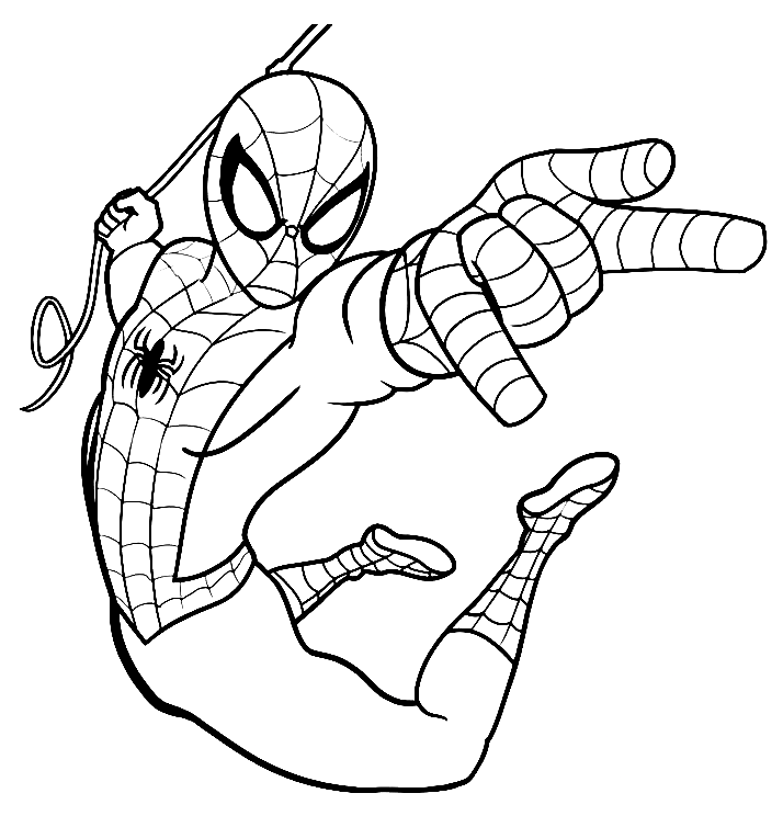 10 Cool Y2K-Style Spiderman Coloring Pages That Will Take You Back to the Early 2000s