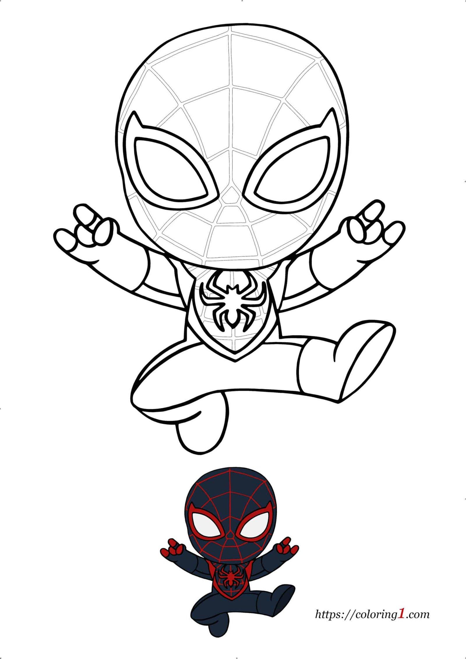 38+ Top New Spiderman Coloring Pages Sketch