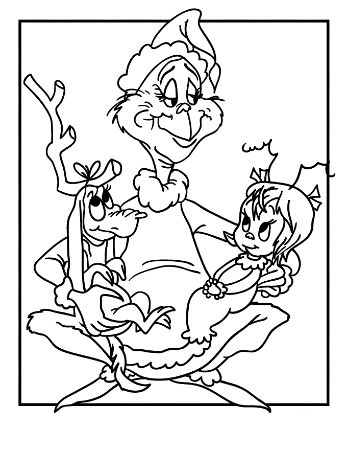 33+ Unique Grinch Coloring Pages Book Pages