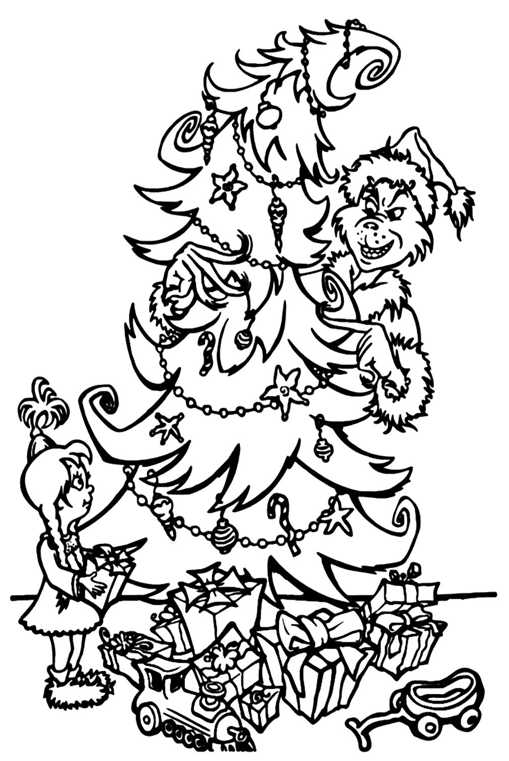 31+ Best of Grinch Coloring Pages PDF Printable