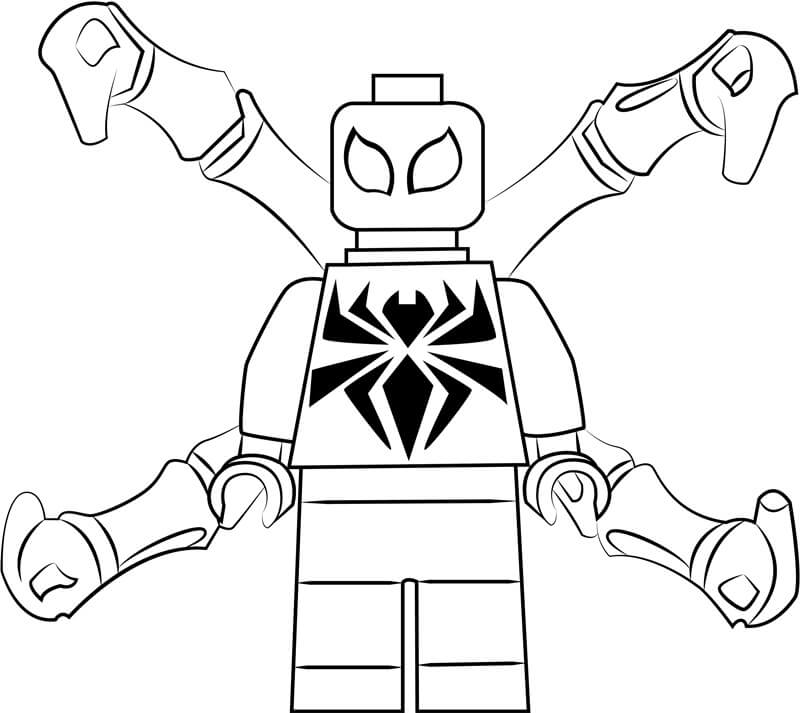 10 Iron Spider-Man Coloring Pages for Creative Kids