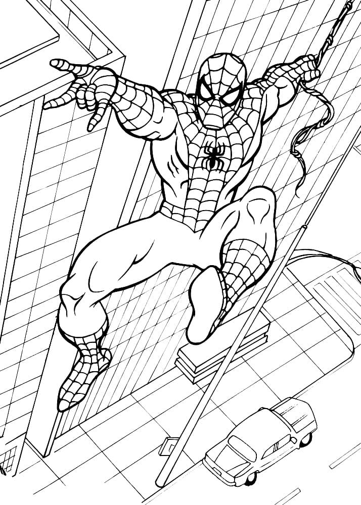 10 Marvel Spider-Man Coloring Pages for Superhero Fans