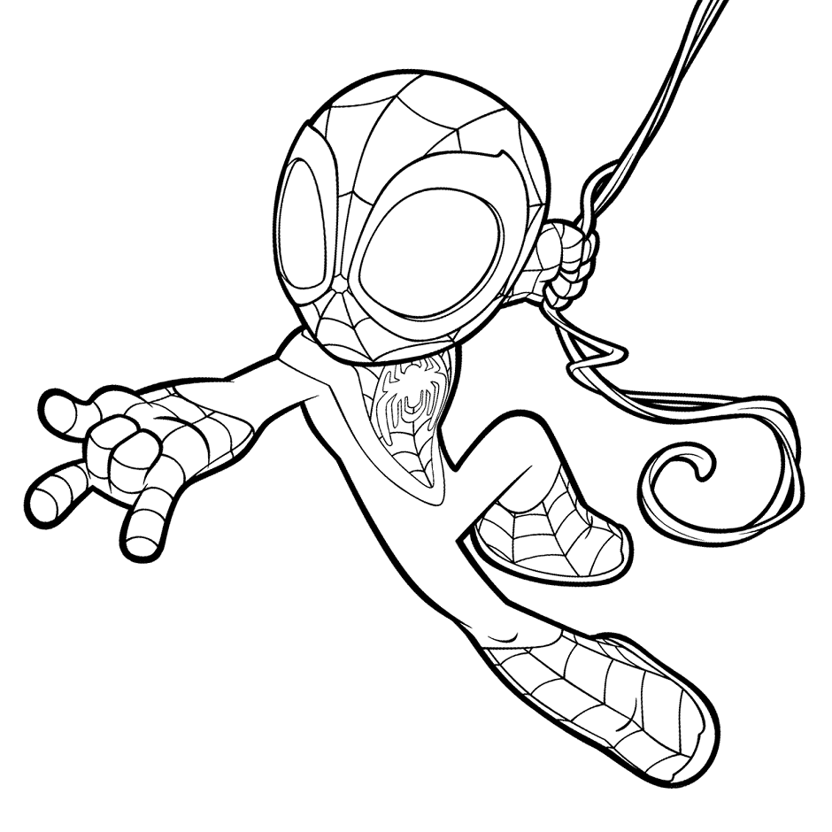 10 Miles Morales Spider-Man Coloring Pages for Creative Kids