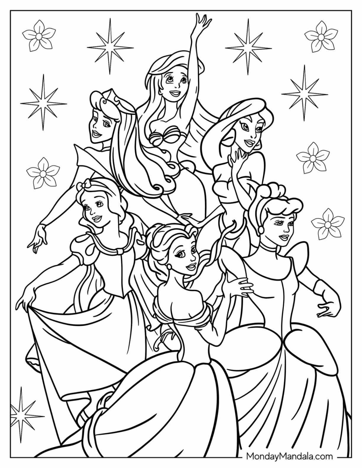 49+ Best of Disney Coloring Pages Sketch