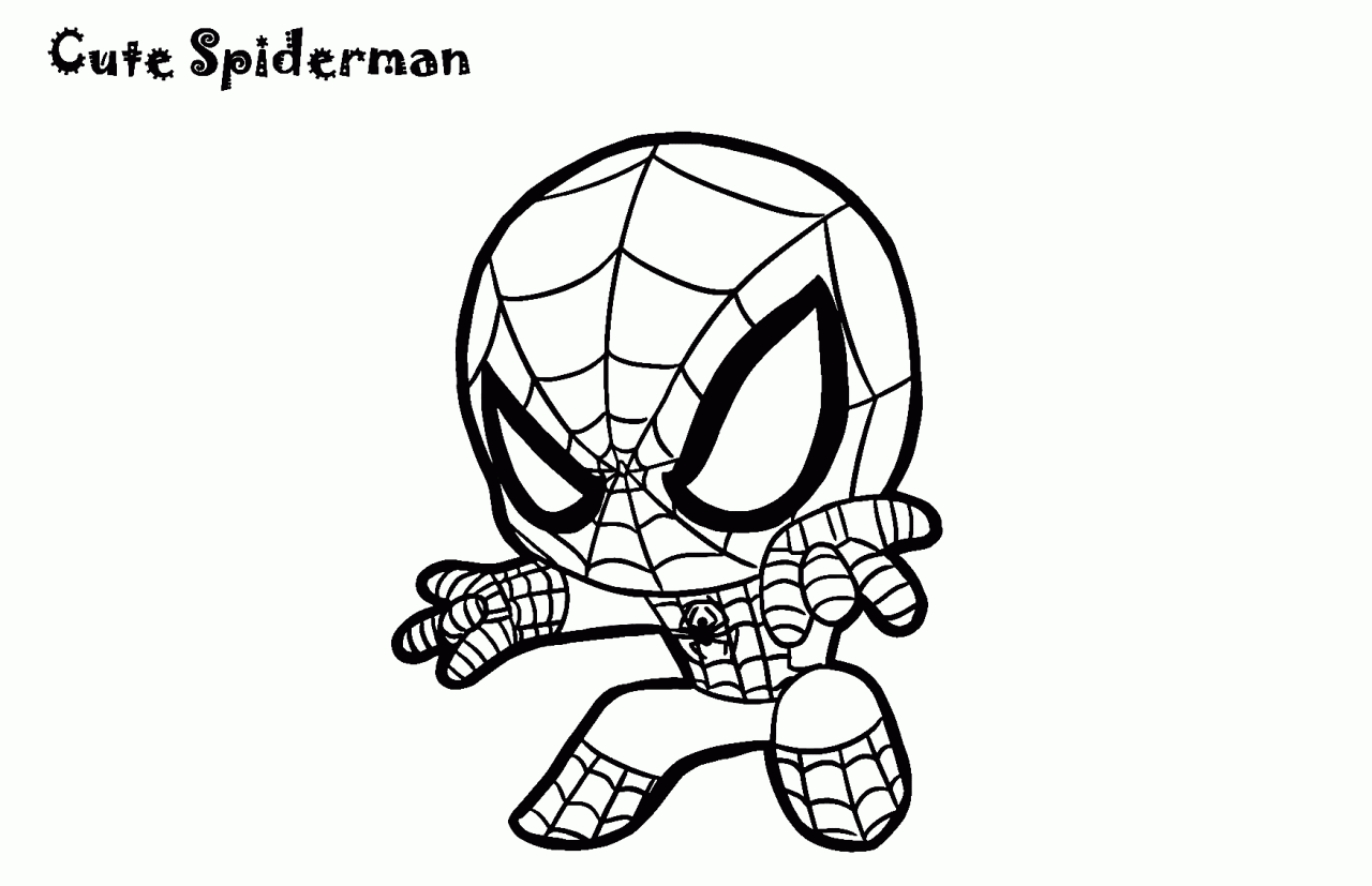 10 Cute Spiderman Coloring Pages to Brighten Your Day