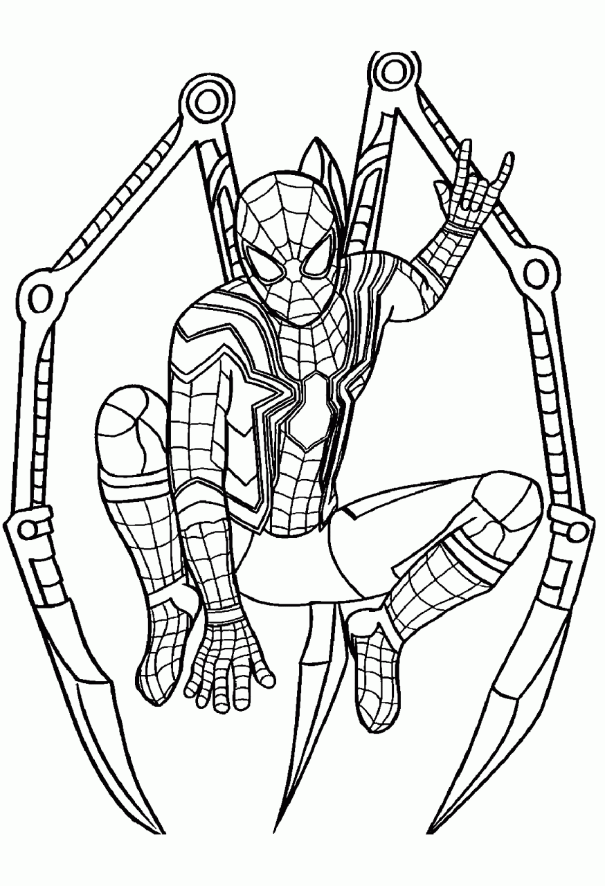 10 Iron Man Spiderman Coloring Pages: Unleash Your Inner Superhero Artist