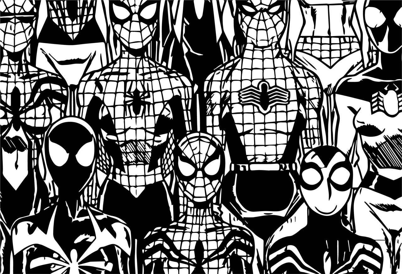 10 Robot Spiderman Coloring Pages for Web-Slinging Adventures