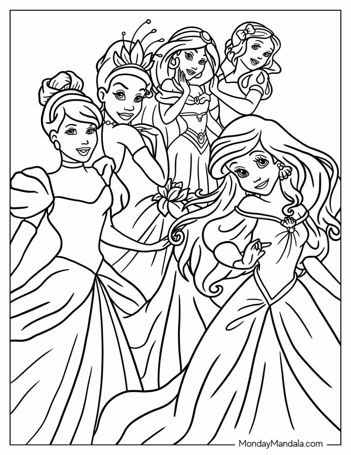 37+ Printable Disney Coloring Pages PDF Printable