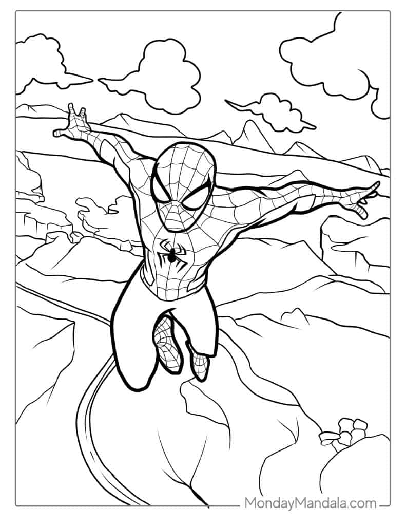 10 Fortnite Spiderman Coloring Pages for Fans to Unleash Their Creativity