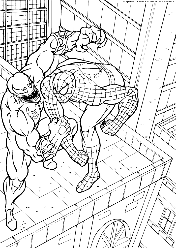 42+ Top Spiderman Coloring Pages Detailed Sketch