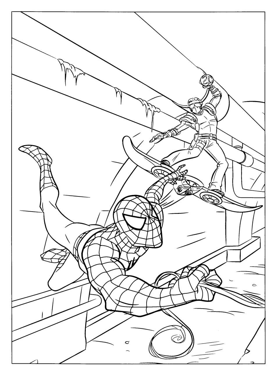 10 Awesome Spider-Man Movie Coloring Pages to Print