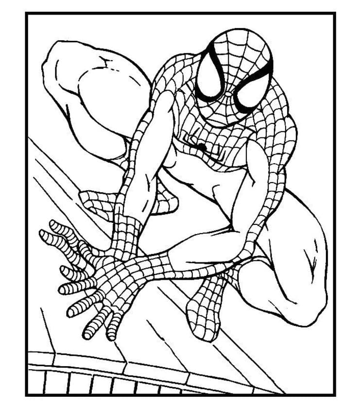 10 Black and Red Spider-Man Coloring Pages for Web-Slinging Adventures